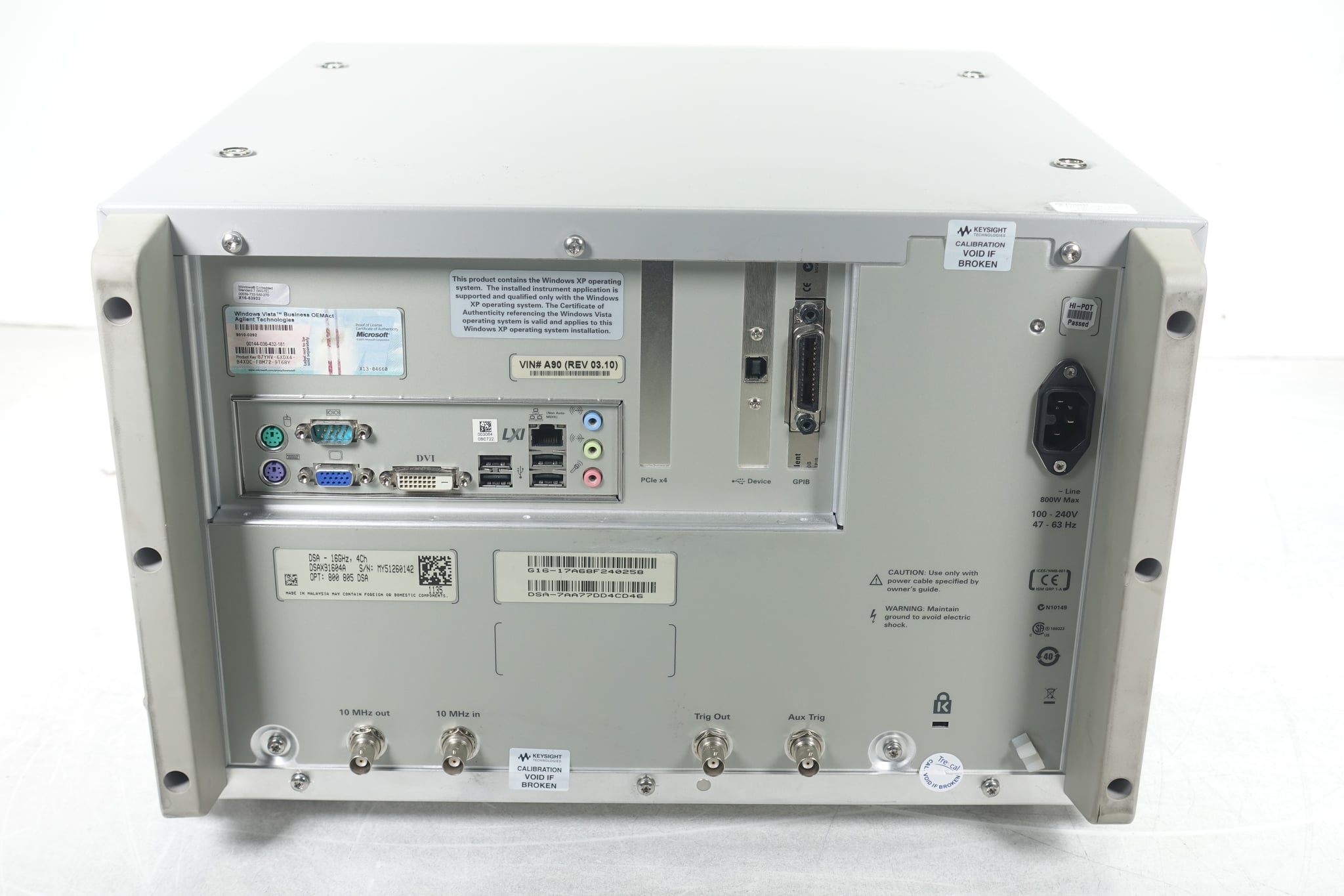 Keysight Used DSAX91604A - Actual Instrument - Image 2