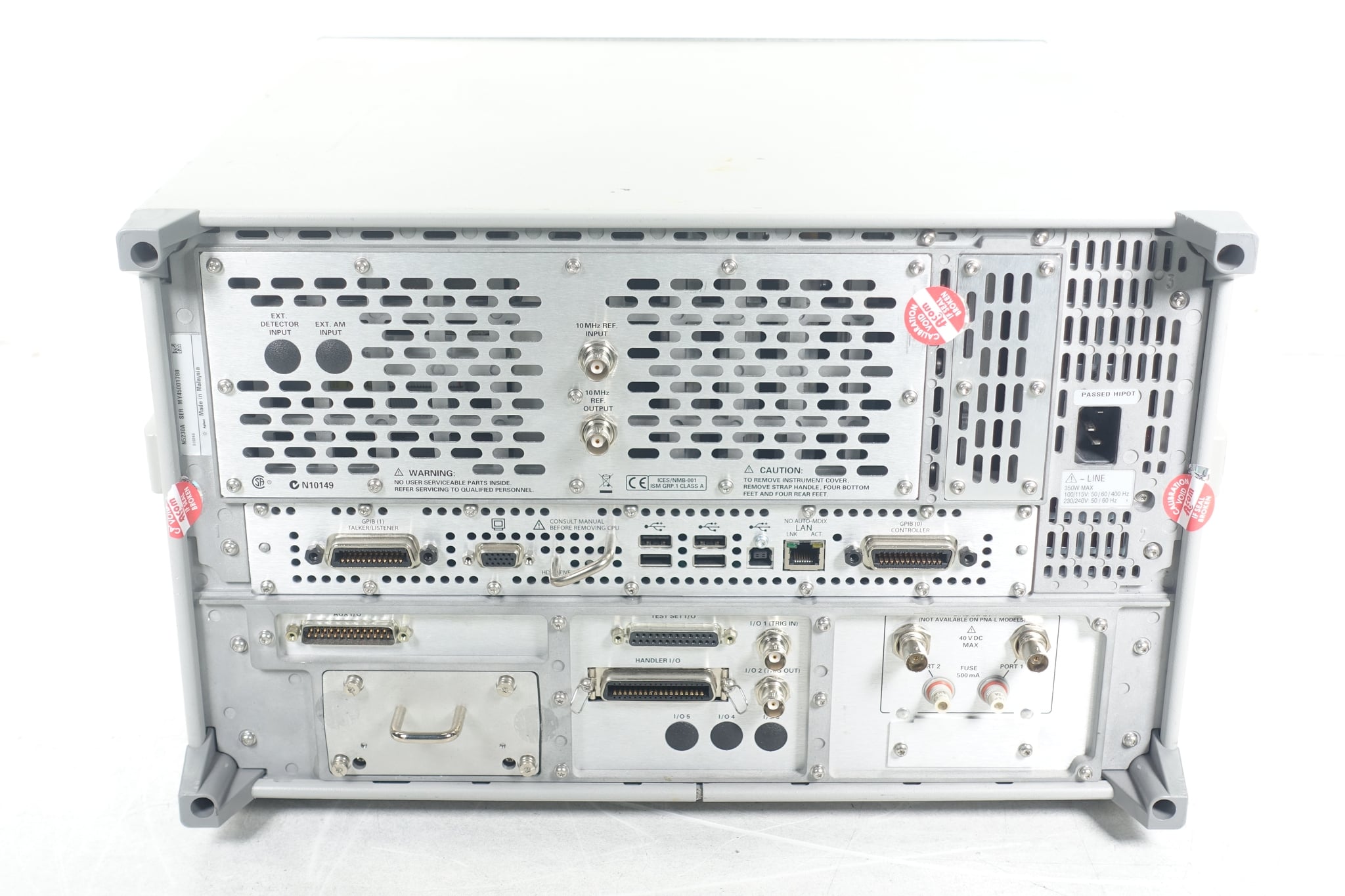 300 kHz to 20 GHz / 4-port / Configurable Test Set / Extended Power Range / Internal Second Source Keysight Used N5230A-246 - Actual Instrument - Image 3