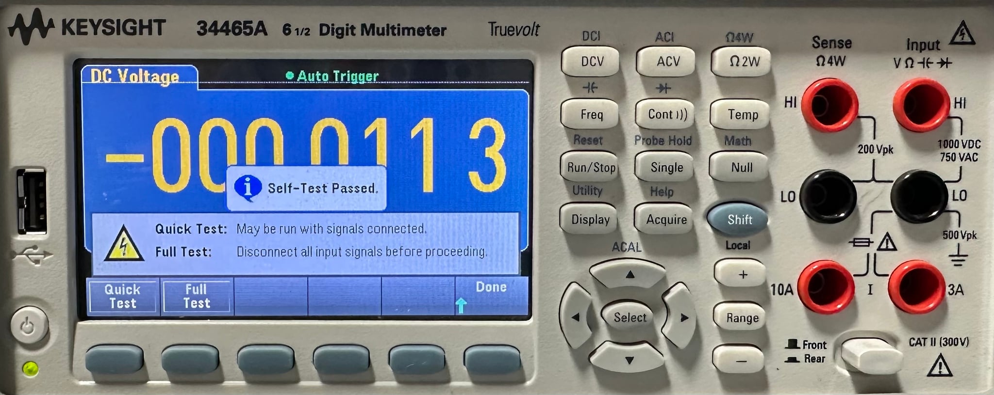 Keysight Used 34465A - Actual Instrument - Image 10