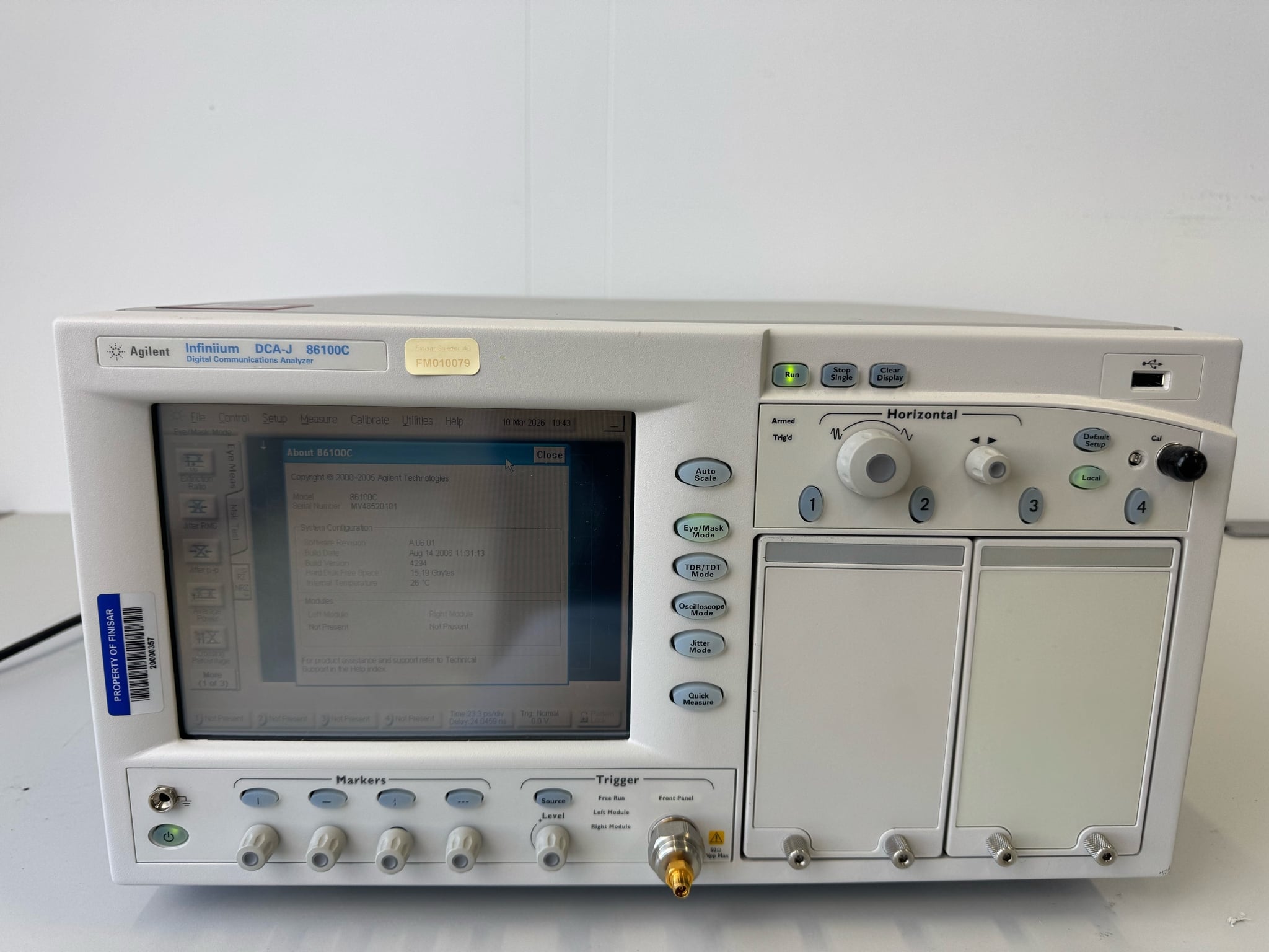 Standard Trigger Keysight Used 86100C-701 - Actual Instrument - Image 2