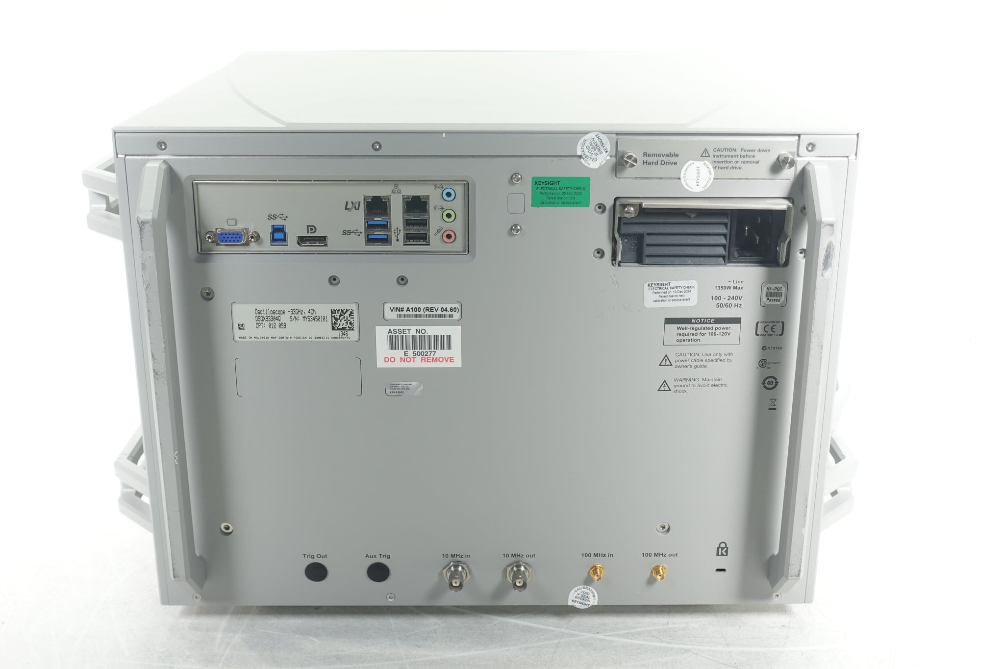 Keysight Used DSOX93304Q - Actual Instrument - Image 3