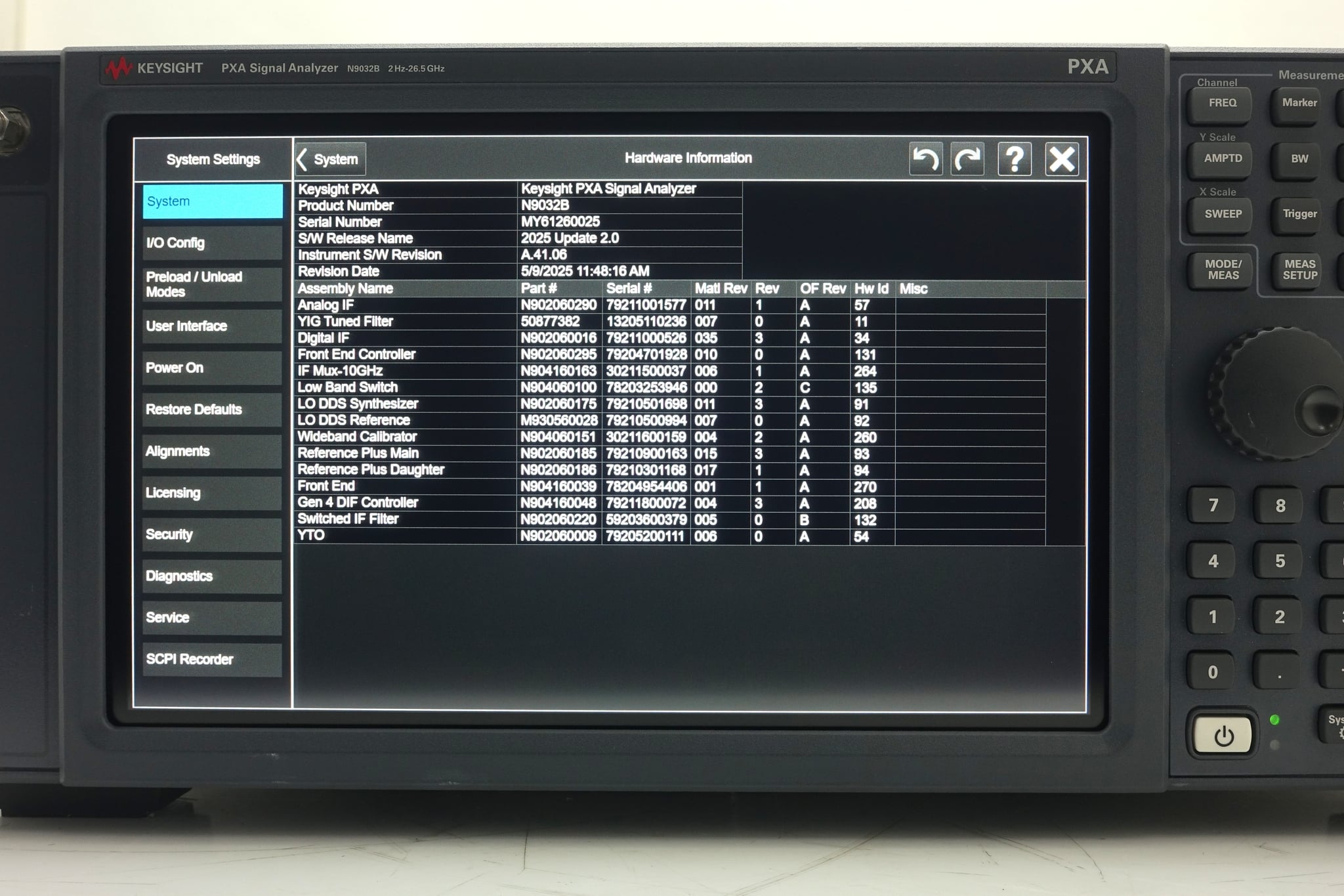 スペクトラムアナライザ - Used Keysight Equipment