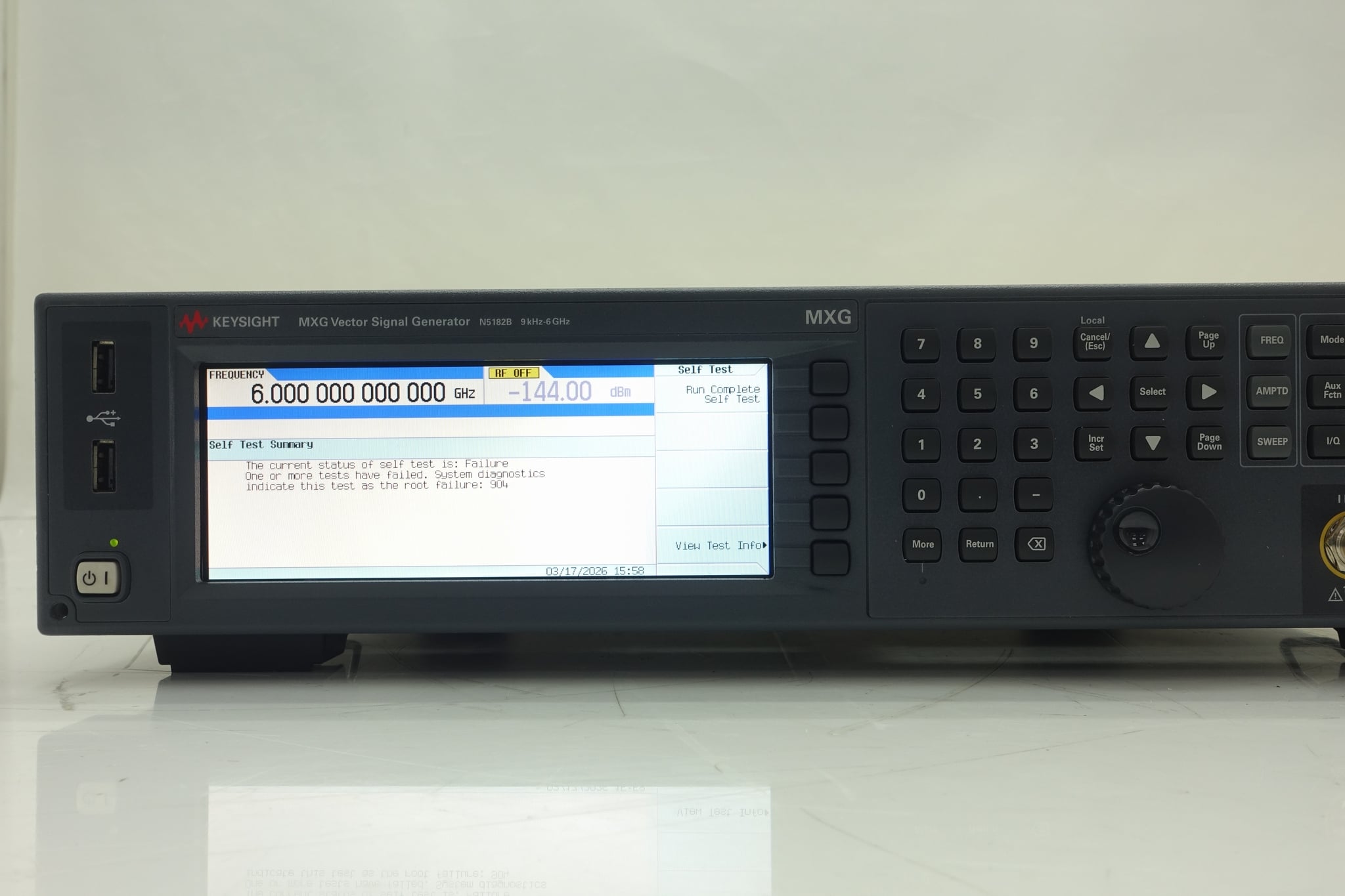 9 kHz to 6 GHz Keysight Used N5182B-506 - Actual Instrument - Image 15