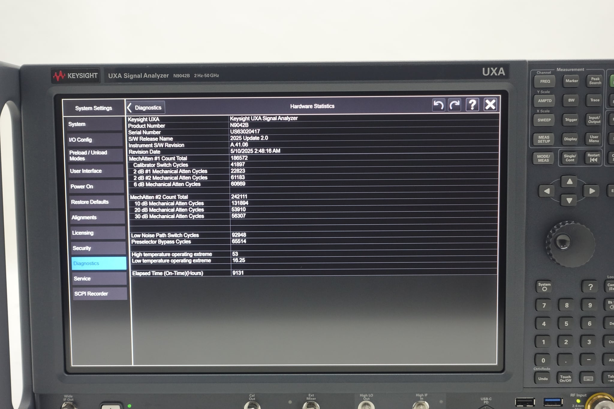 スペクトラムアナライザ - Used Keysight Equipment
