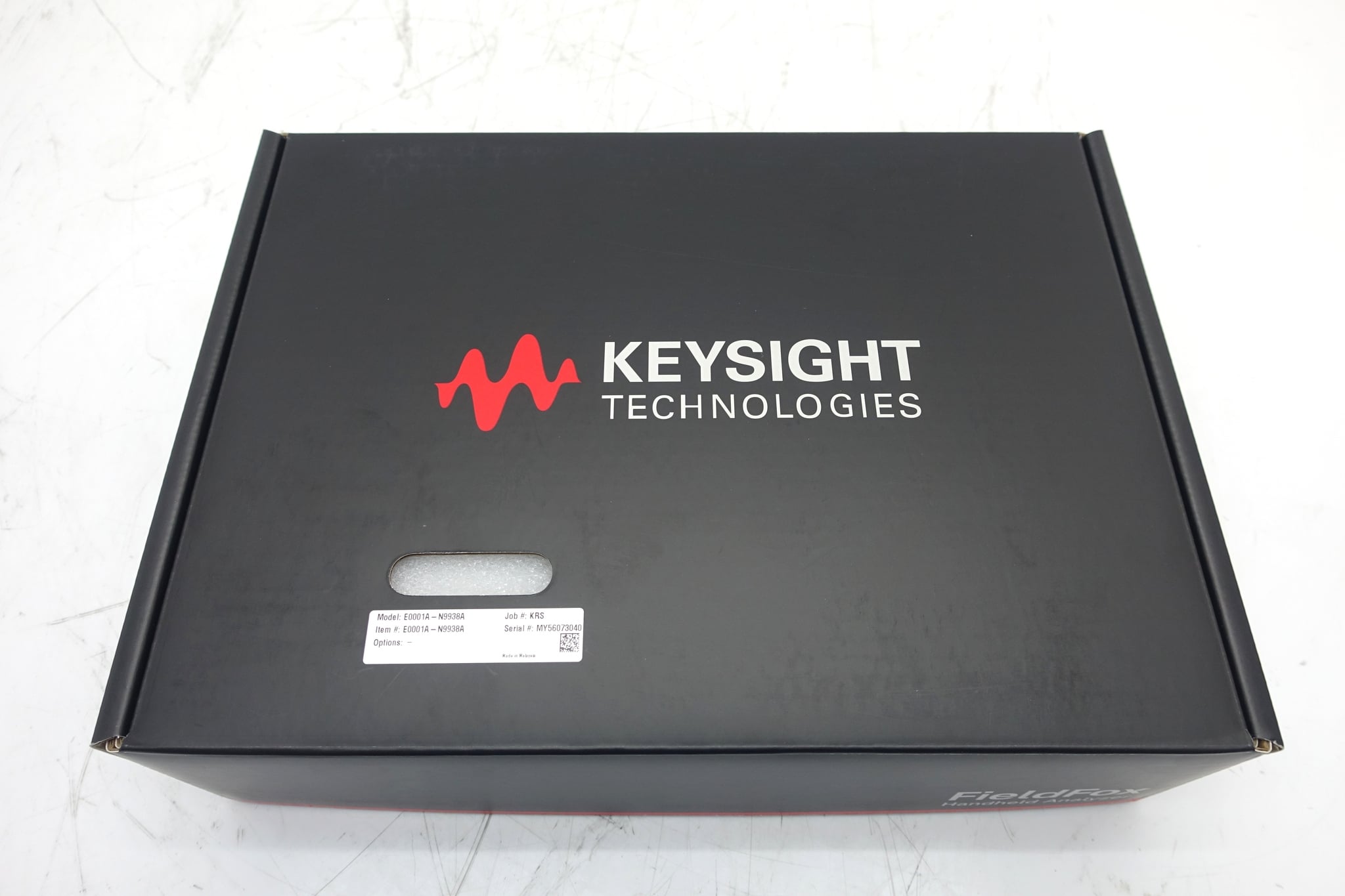 FieldFox Handheld Microwave Spectrum Analyzer / 100 kHz to 26.5 GHz Keysight Used N9938A - Actual Instrument - Image 15