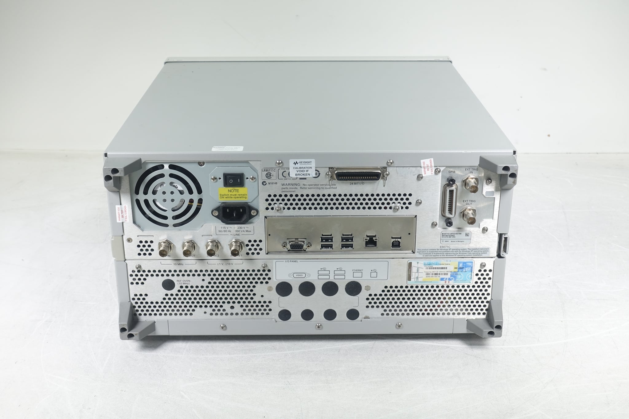 Keysight Used E5071C-480 - Actual Instrument - Image 3