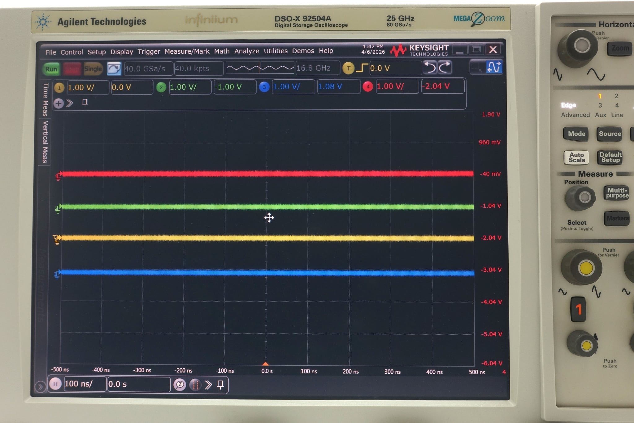 Keysight Used DSOX92504A - Actual Instrument - Image 11