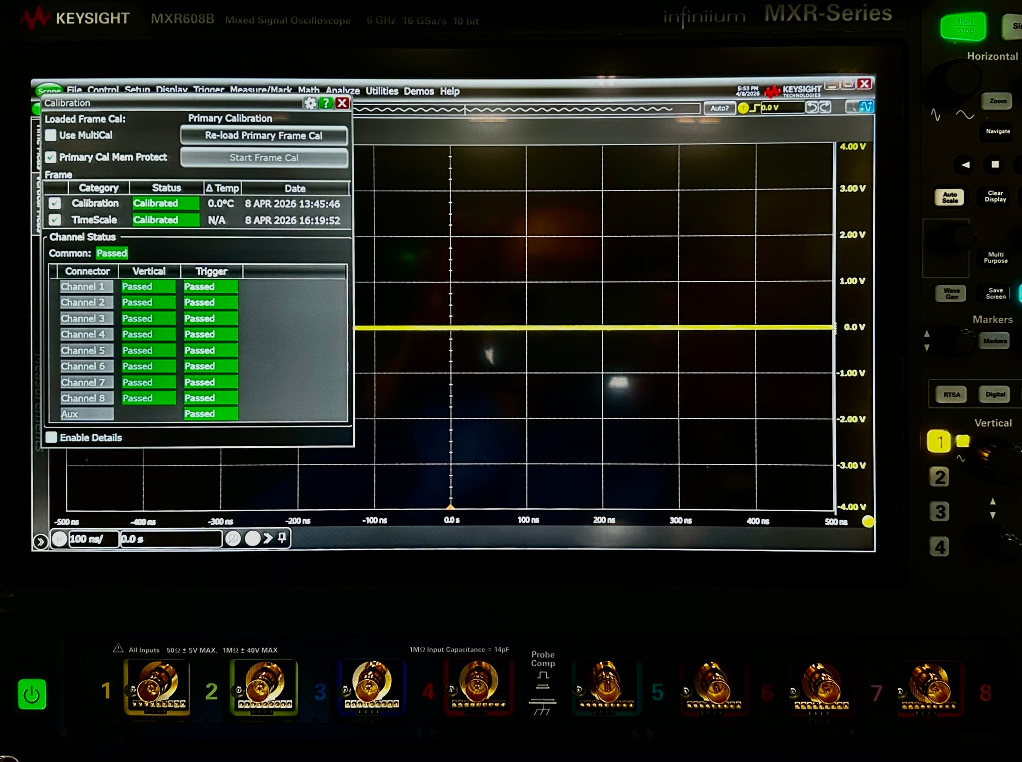 Keysight Used MXR608B - Actual Instrument - Image 7