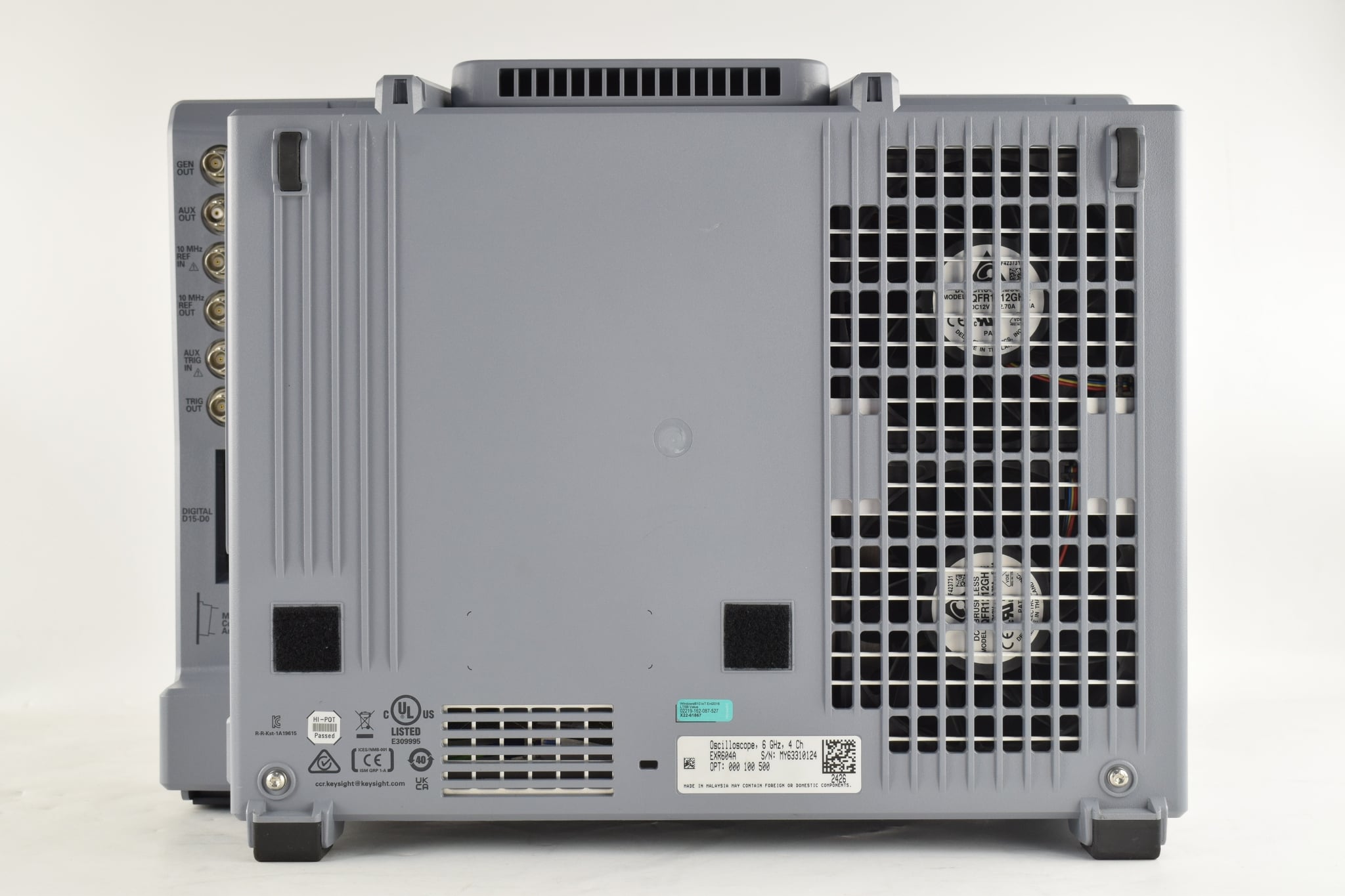 Infiniium EXR-Series Real-Time Oscilloscope / 6 GHz / 16 GSa/s / 4 Channel Keysight Used EXR604A - Actual Instrument - Image 8