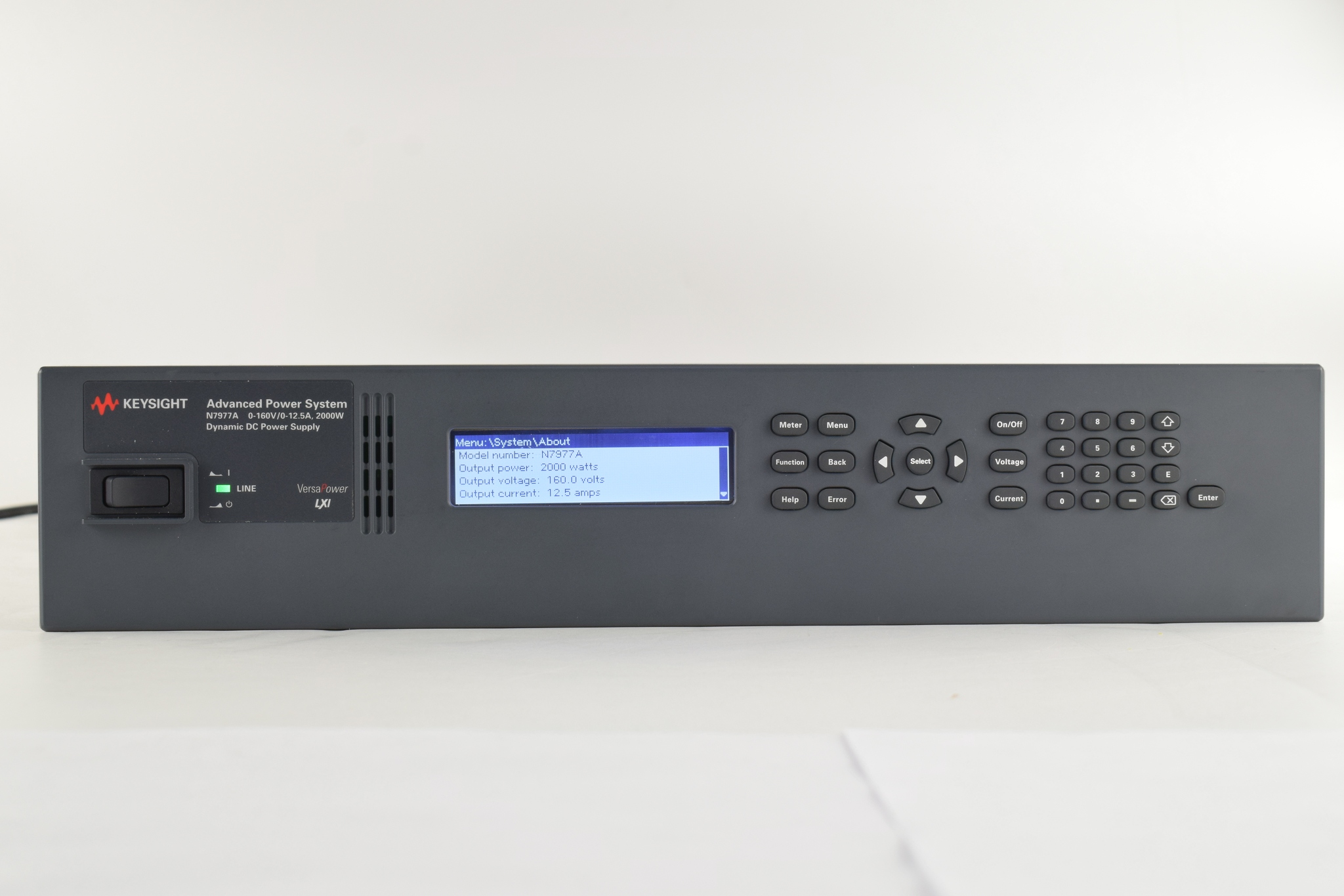 Advanced Dynamic DC Power Supply System / 160V / 12.5A / 2000W Keysight Used N7977A - Actual Instrument - Image 7