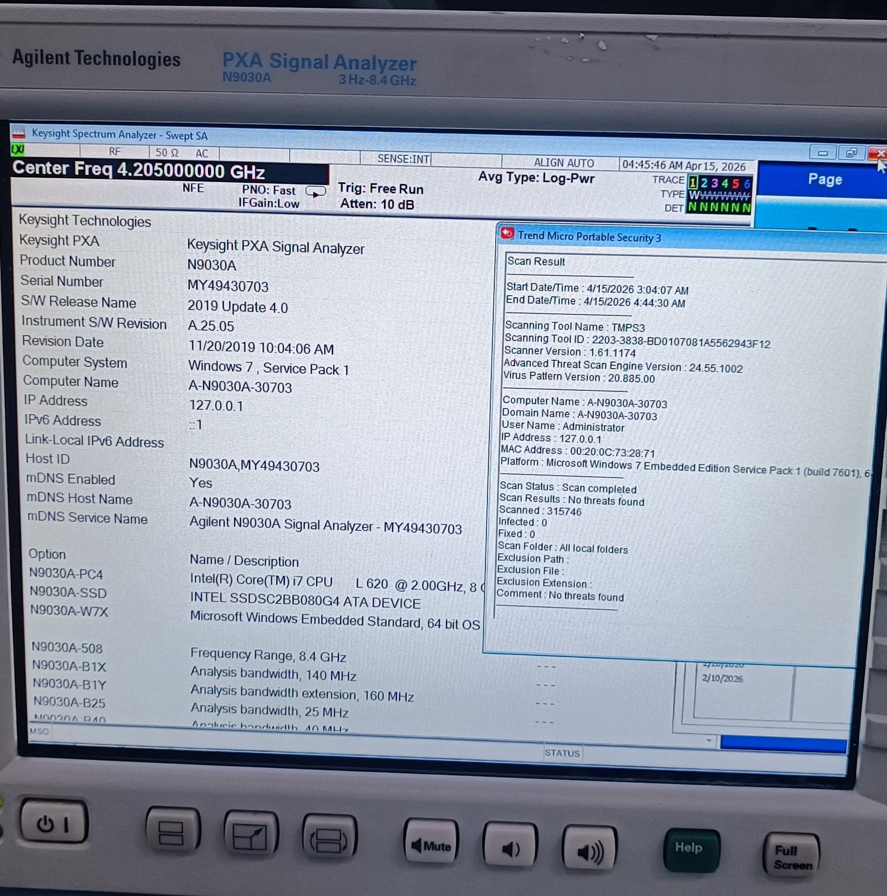 スペクトラムアナライザ - Used Keysight Equipment