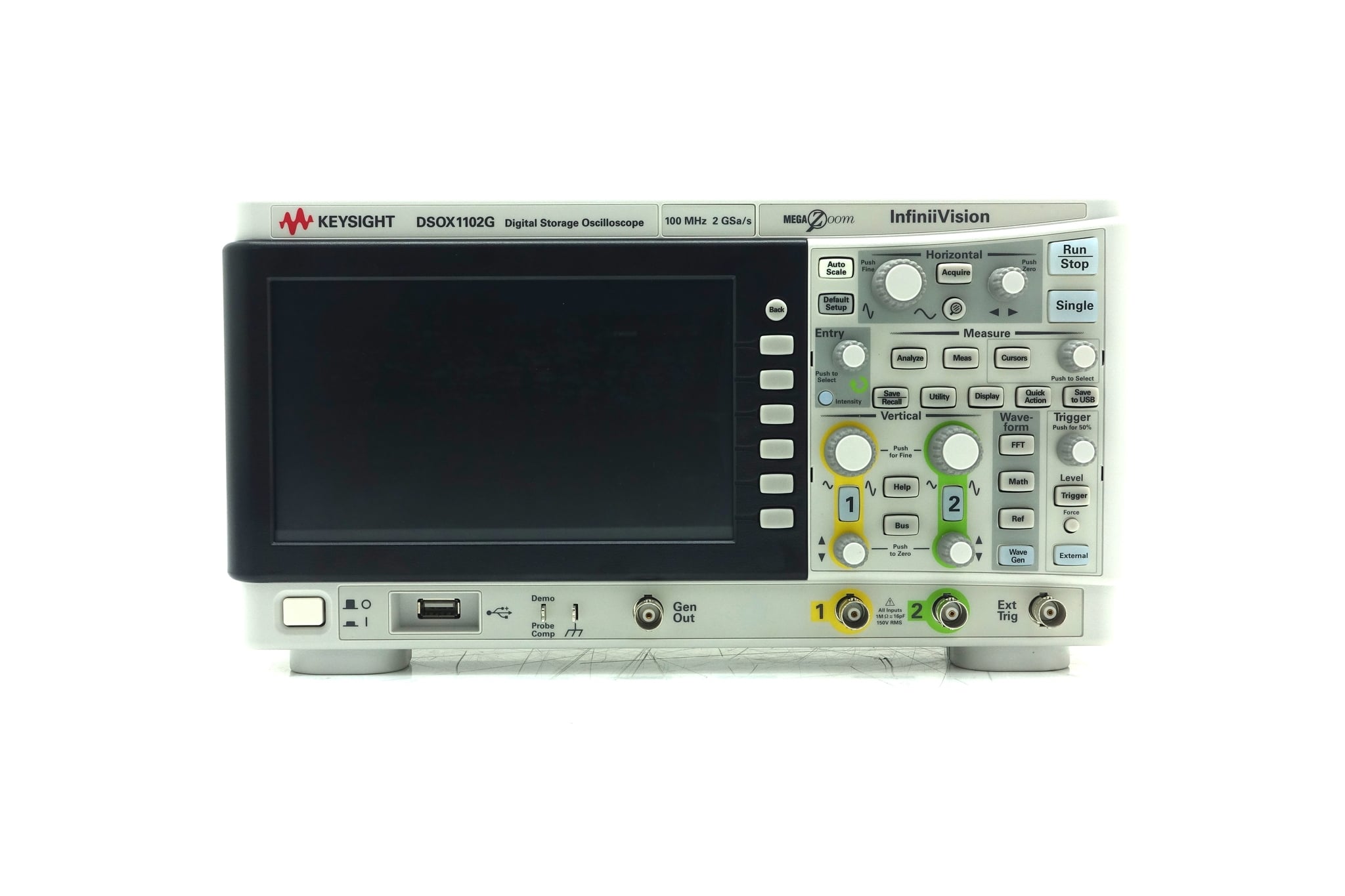 Oscilloscope / 70MHz / 2 Analog Channels Keysight Used DSOX1102G - Actual Instrument - Image 1
