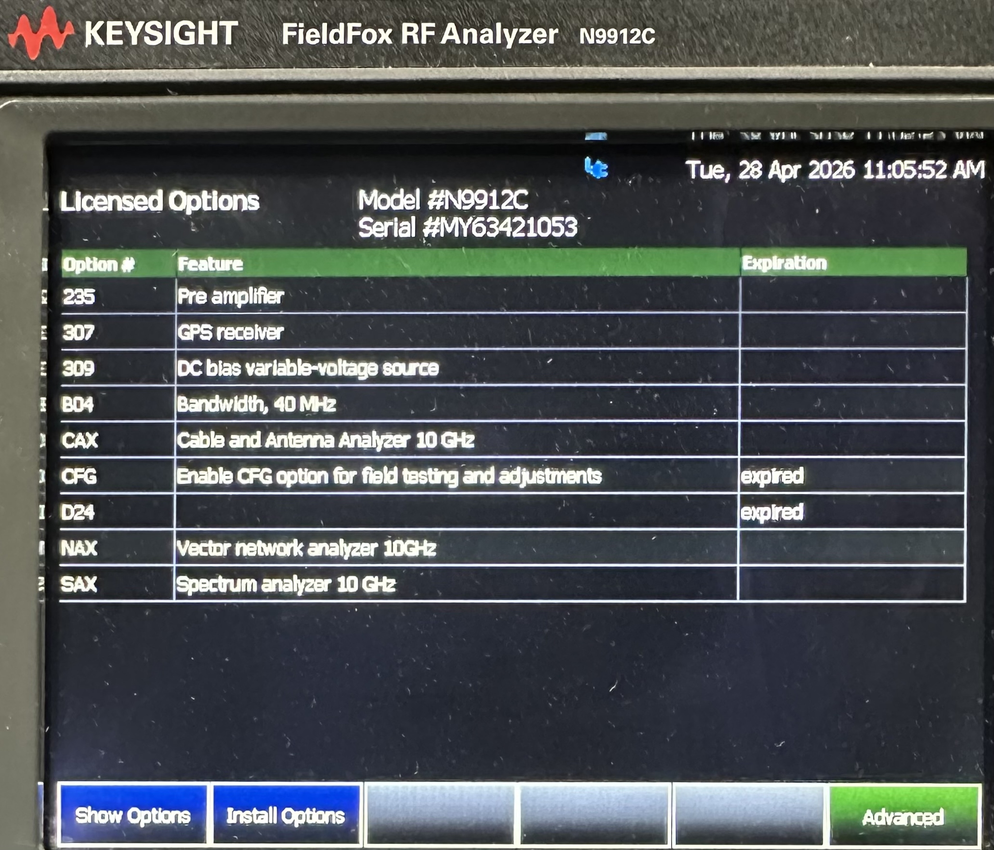 スペクトラムアナライザ - Used Keysight Equipment
