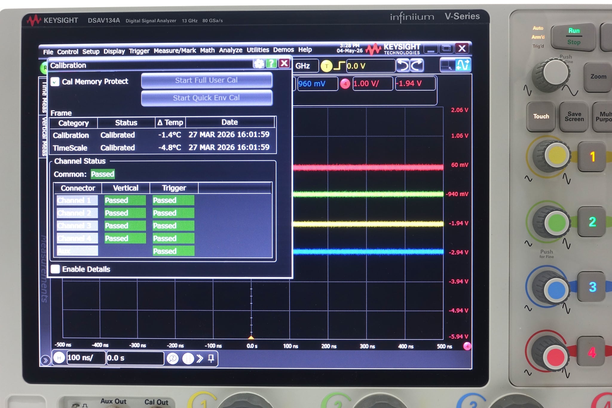 Keysight Used DSAV134A - Actual Instrument - Image 10