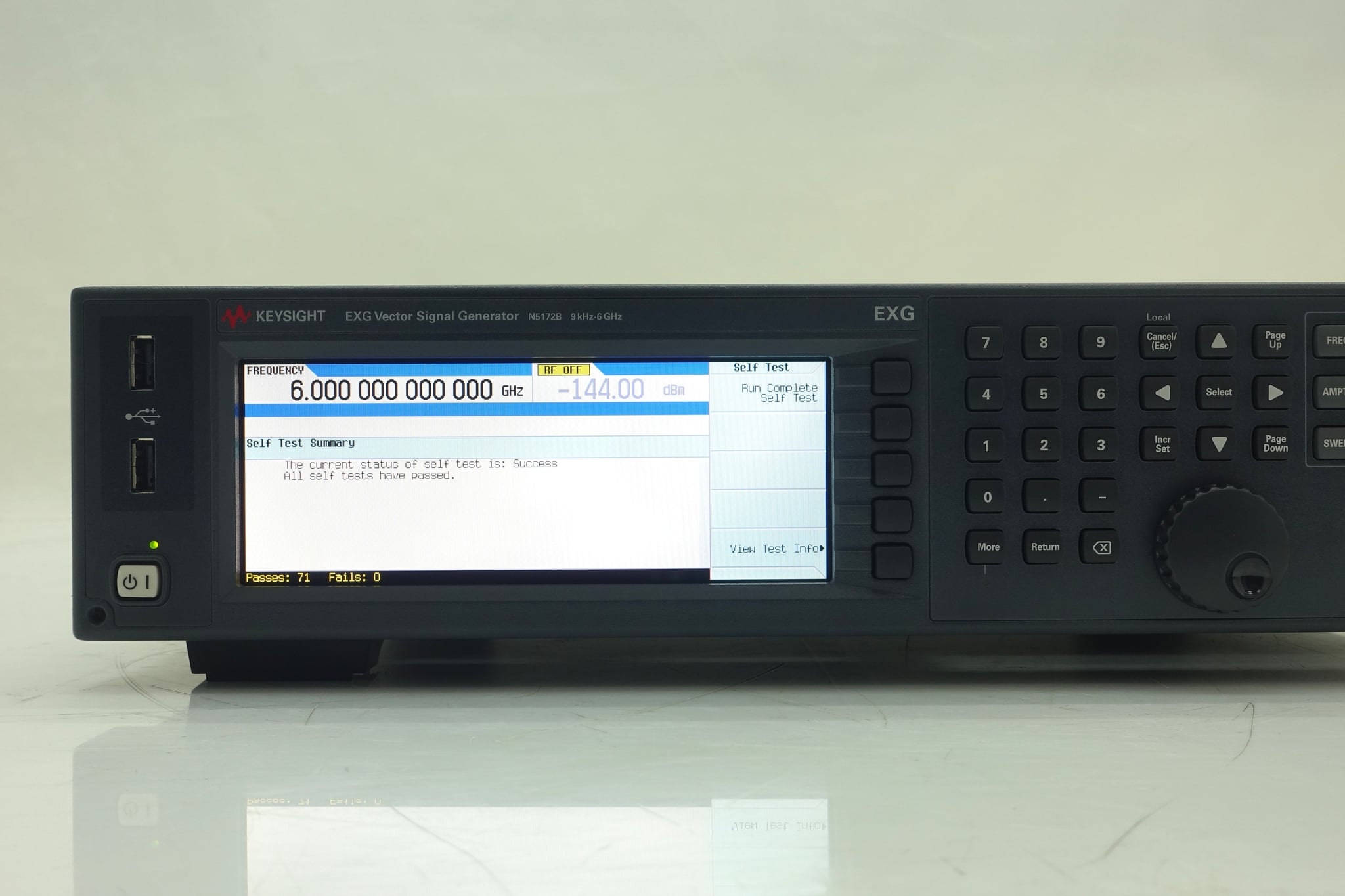9 kHz to 6 GHz Keysight Used N5172B-506 - Actual Instrument - Image 15