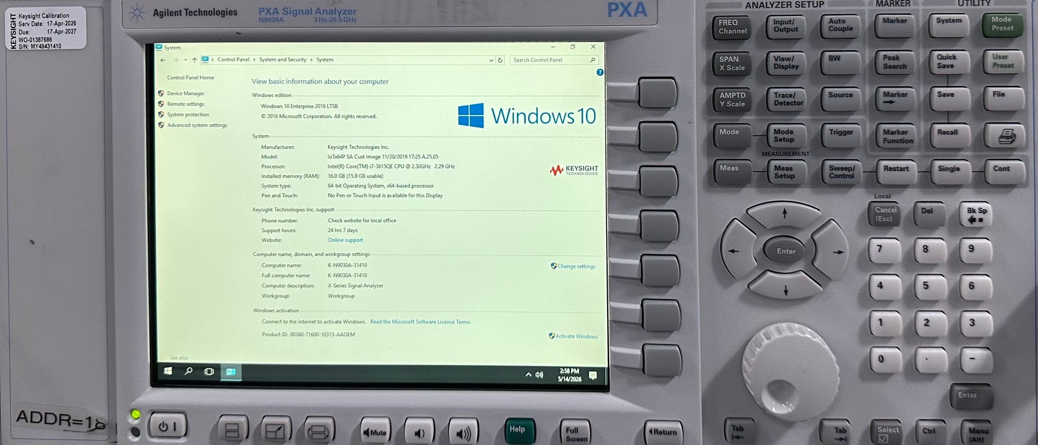 スペクトラムアナライザ - Used Keysight Equipment