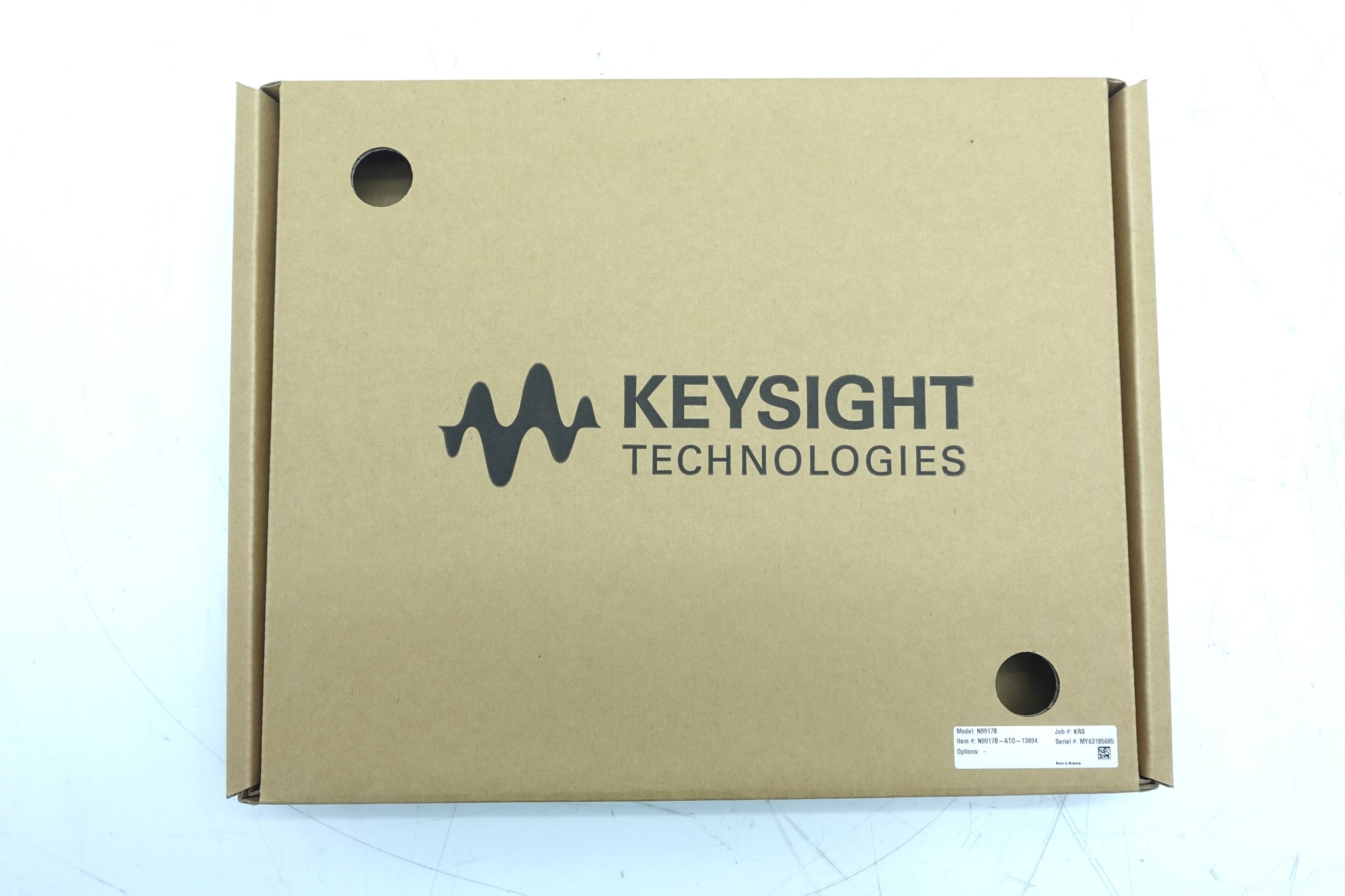 FieldFox Handheld Microwave Analyzer / 30 kHz to 18 GHz Keysight Used N9917B - Actual Instrument - Image 10