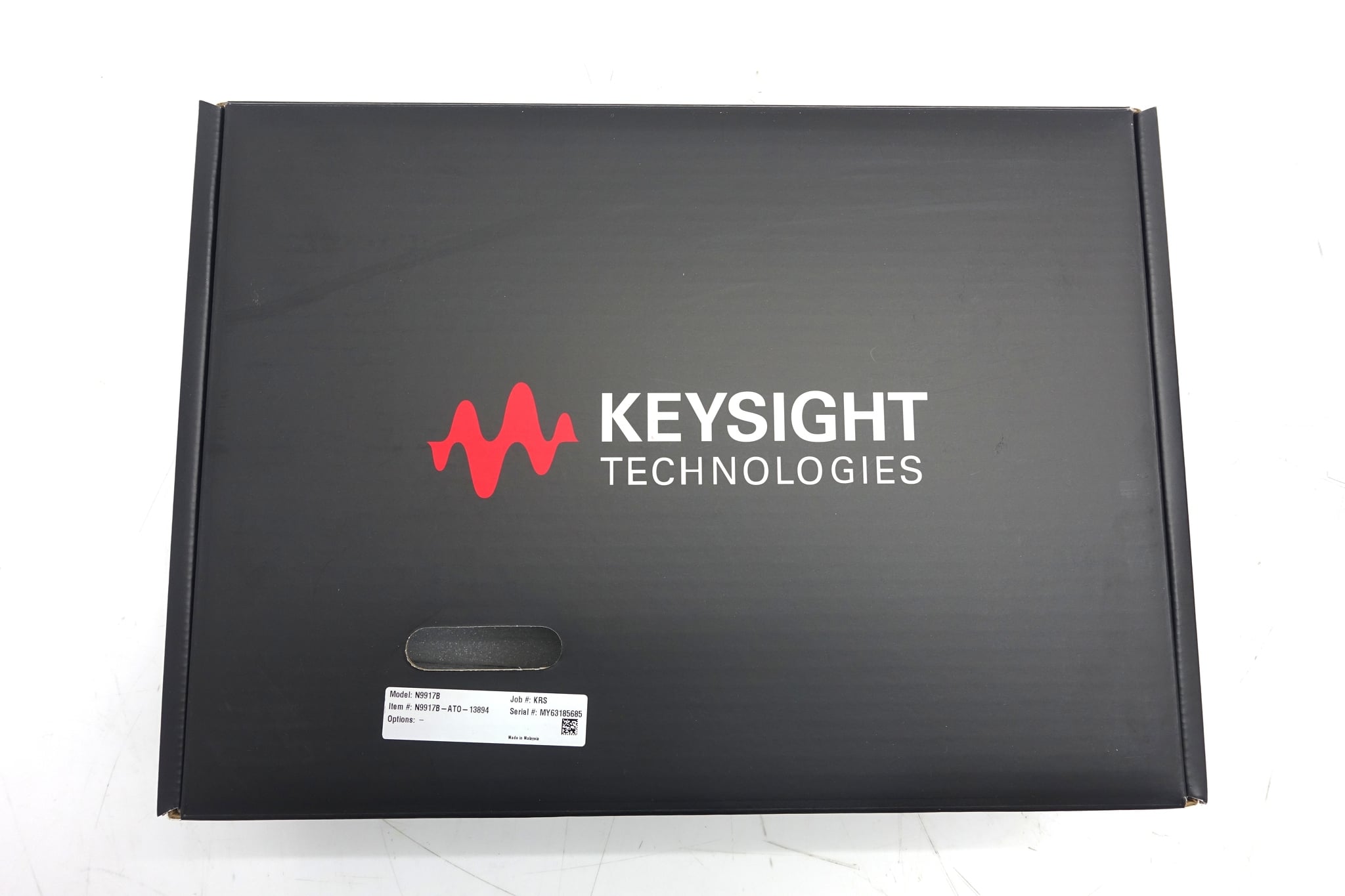 FieldFox Handheld Microwave Analyzer / 30 kHz to 18 GHz Keysight Used N9917B - Actual Instrument - Image 12
