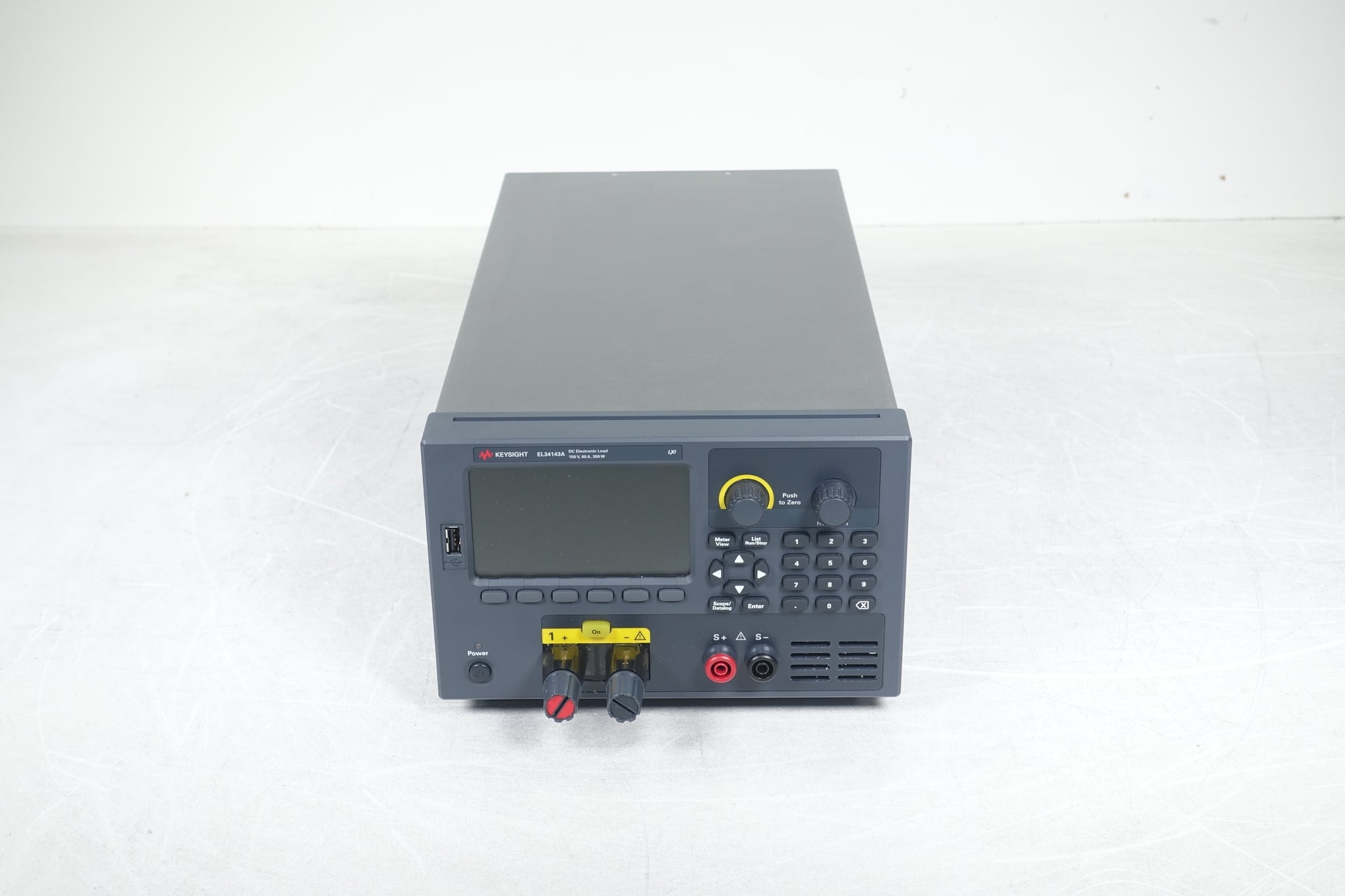 Bench Electronic Load / Single-input / 150V / 60A / 350W / LAN / USB Keysight Used EL34143A - Actual Instrument - Image 2