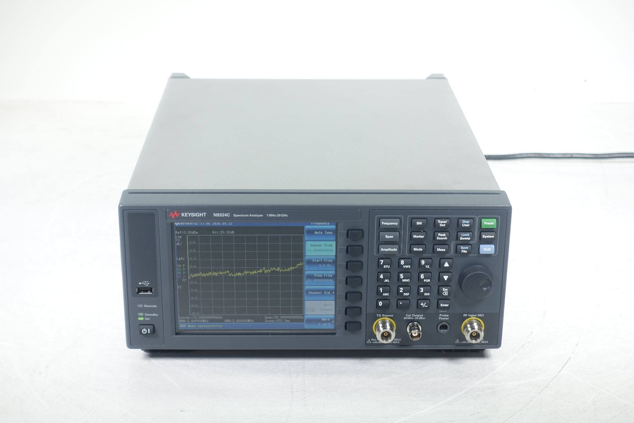 Basic Spectrum Analyzer / 1 MHz to 20 GHz Keysight Used N9324C - Actual Instrument - Image 1