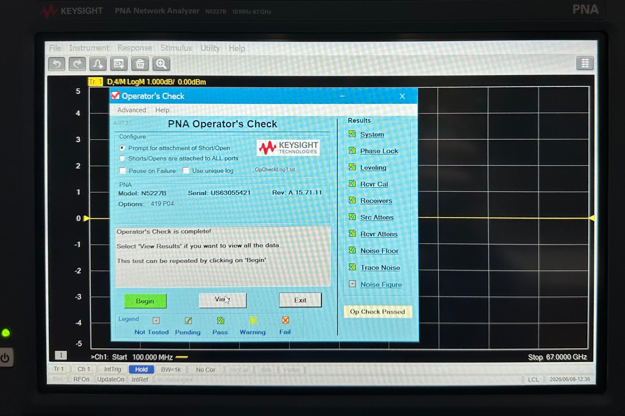Lightwave Component Analyzer - Single Mode Keysight Used N4373E - Actual Instrument - Image 20