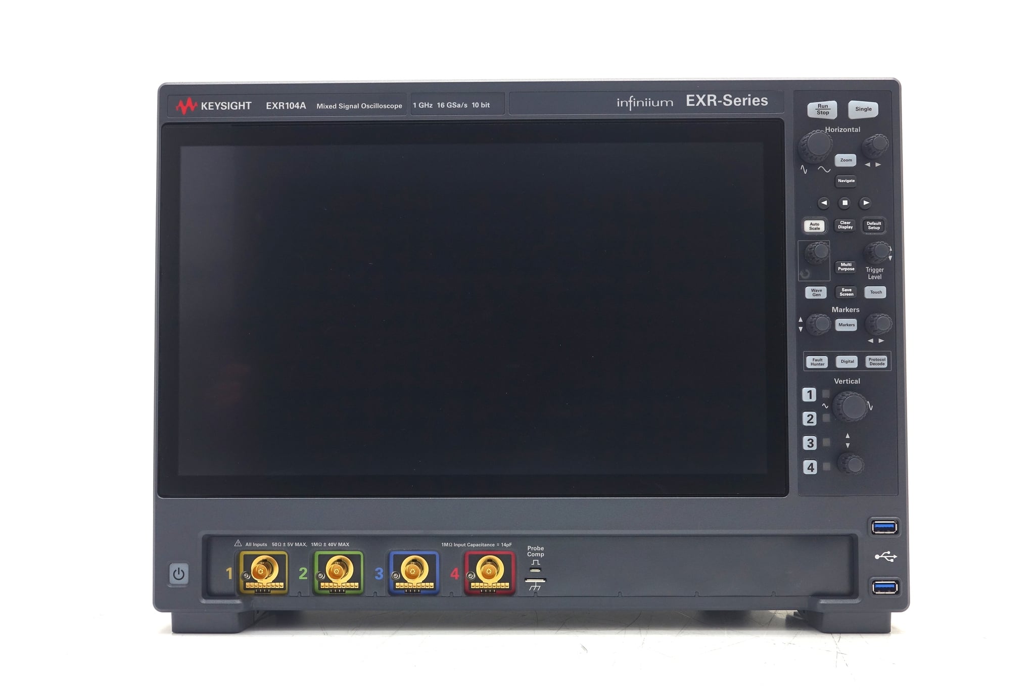 Infiniium EXR-Series Real-Time Oscilloscope / 1 GHz / 16 GSa/s / 4 Channel Keysight Used EXR104A - Actual Instrument - Image 1