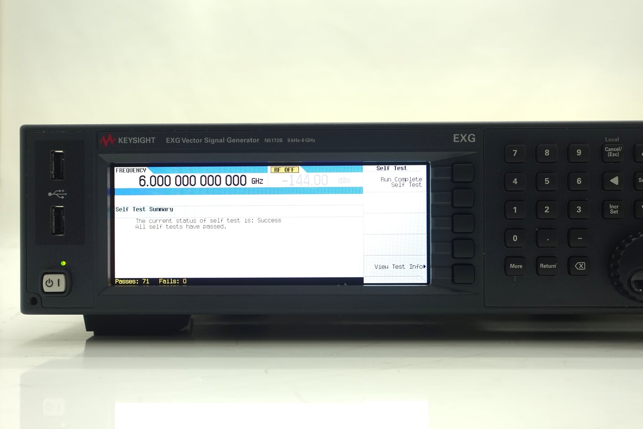 9 kHz to 6 GHz Keysight Used N5172B-506 - Actual Instrument - Image 12