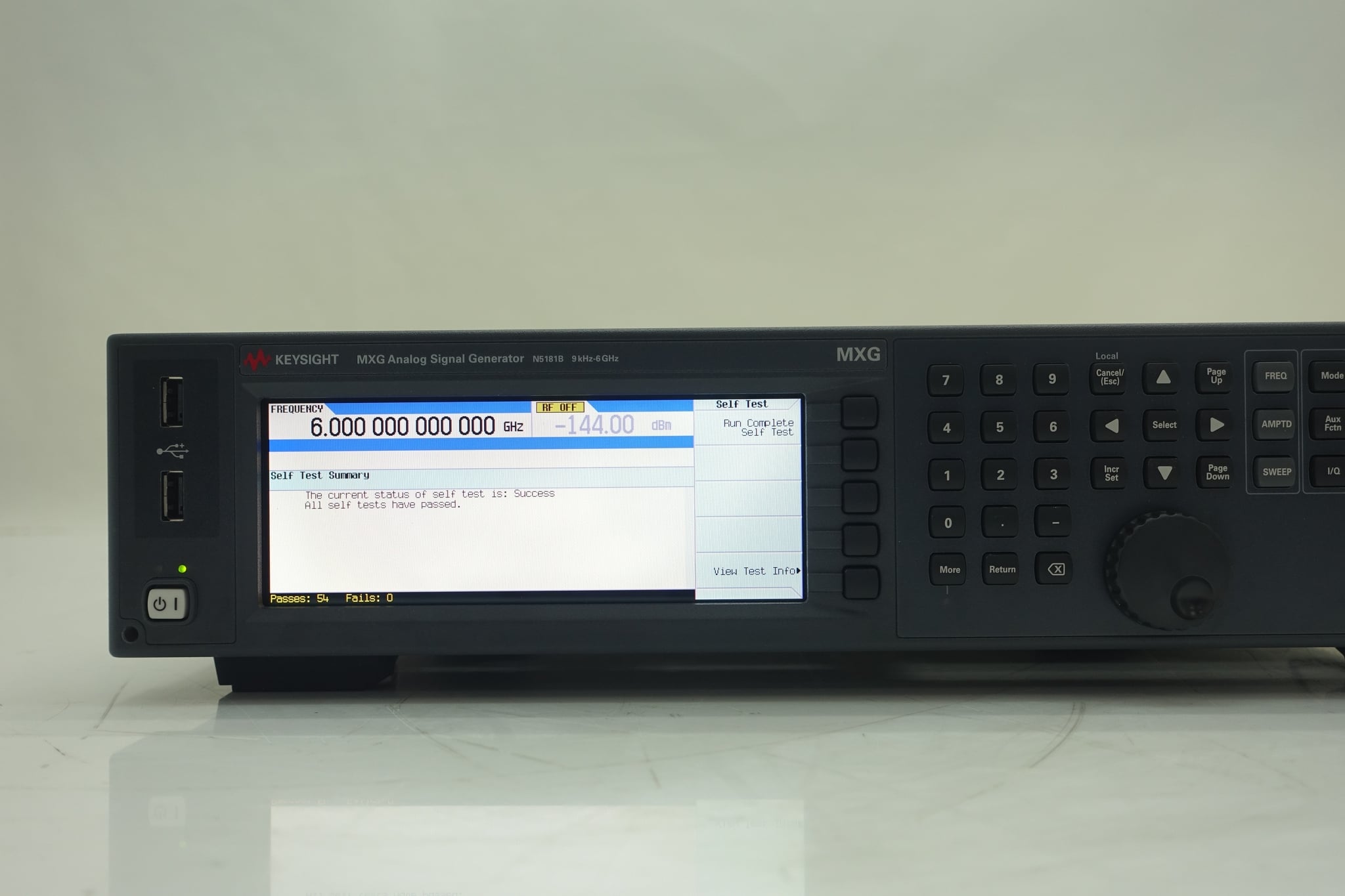 9 kHz to 6 GHz Keysight Used N5181B-506 - Actual Instrument - Image 12