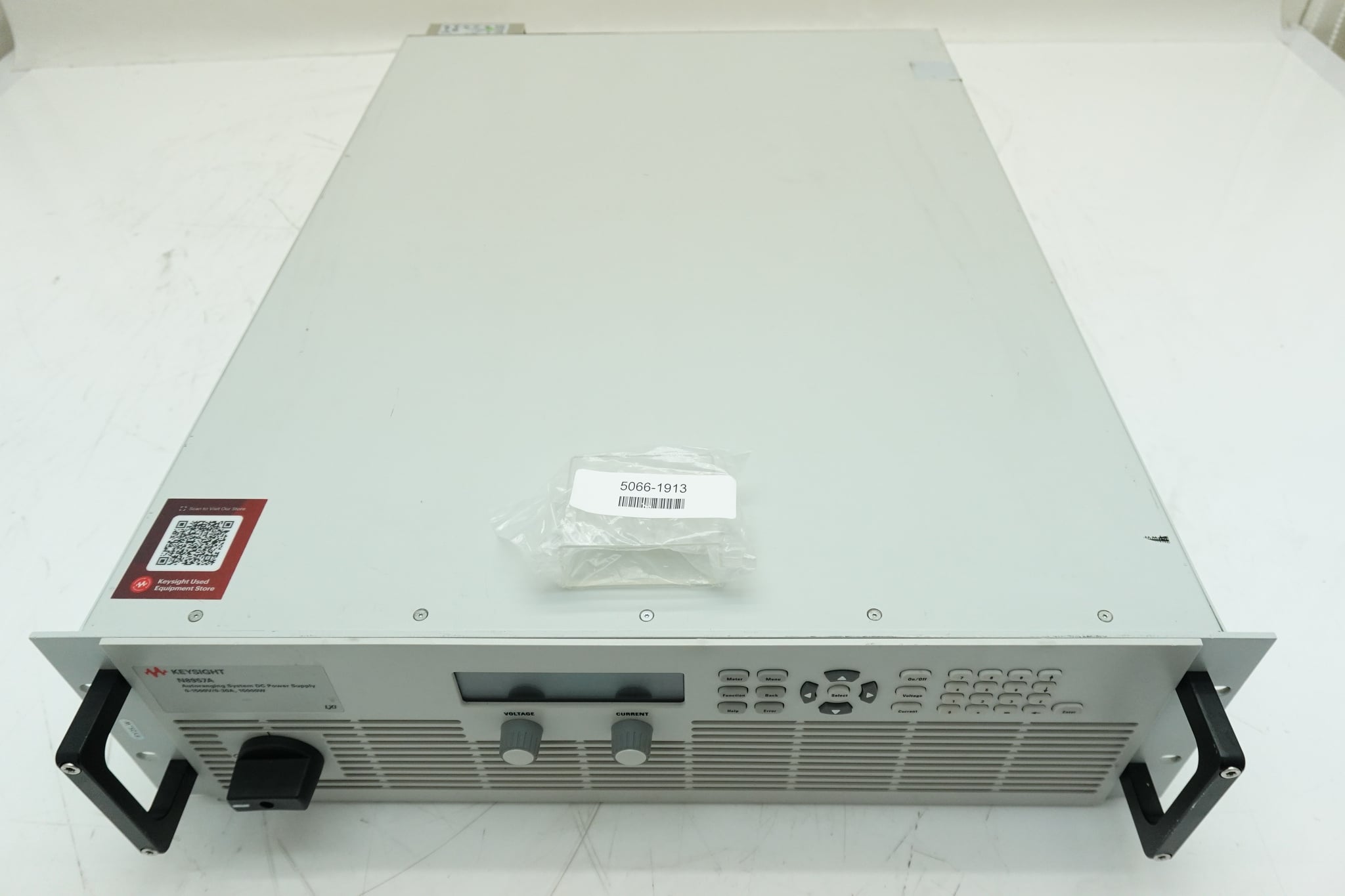 Autoranging System DC Power Supply / 1500V / 30A / 15000W / 400VAC Keysight Used N8957A - Actual Instrument - Image 1