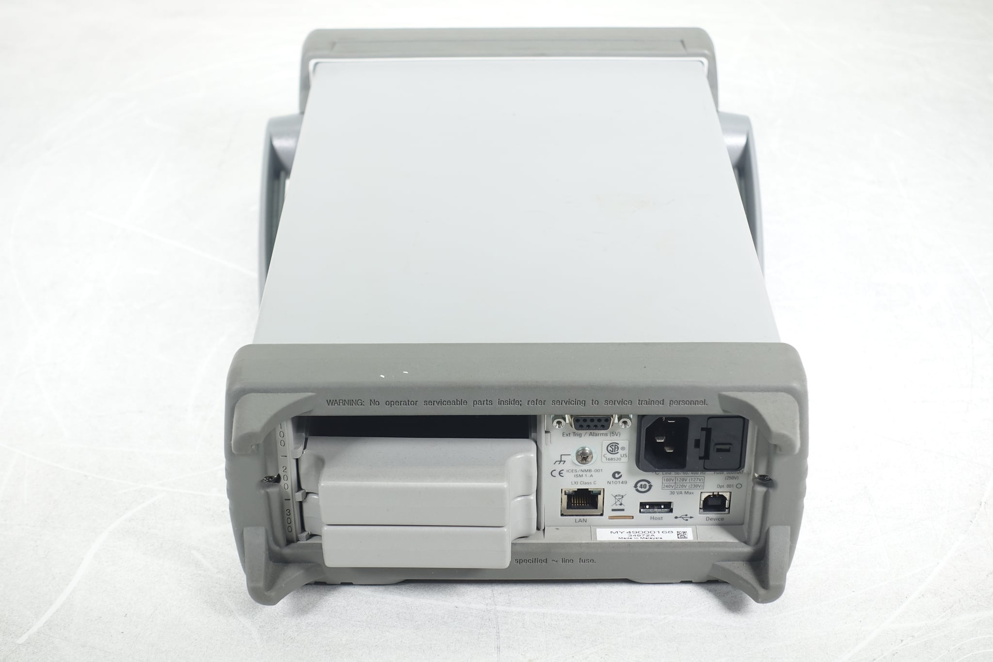 LXI Data Acquisition & Data Logger Switch Unit / 3-Slot Mainframe / 6.5 Digit Keysight Used 34972A - Actual Instrument - Image 5