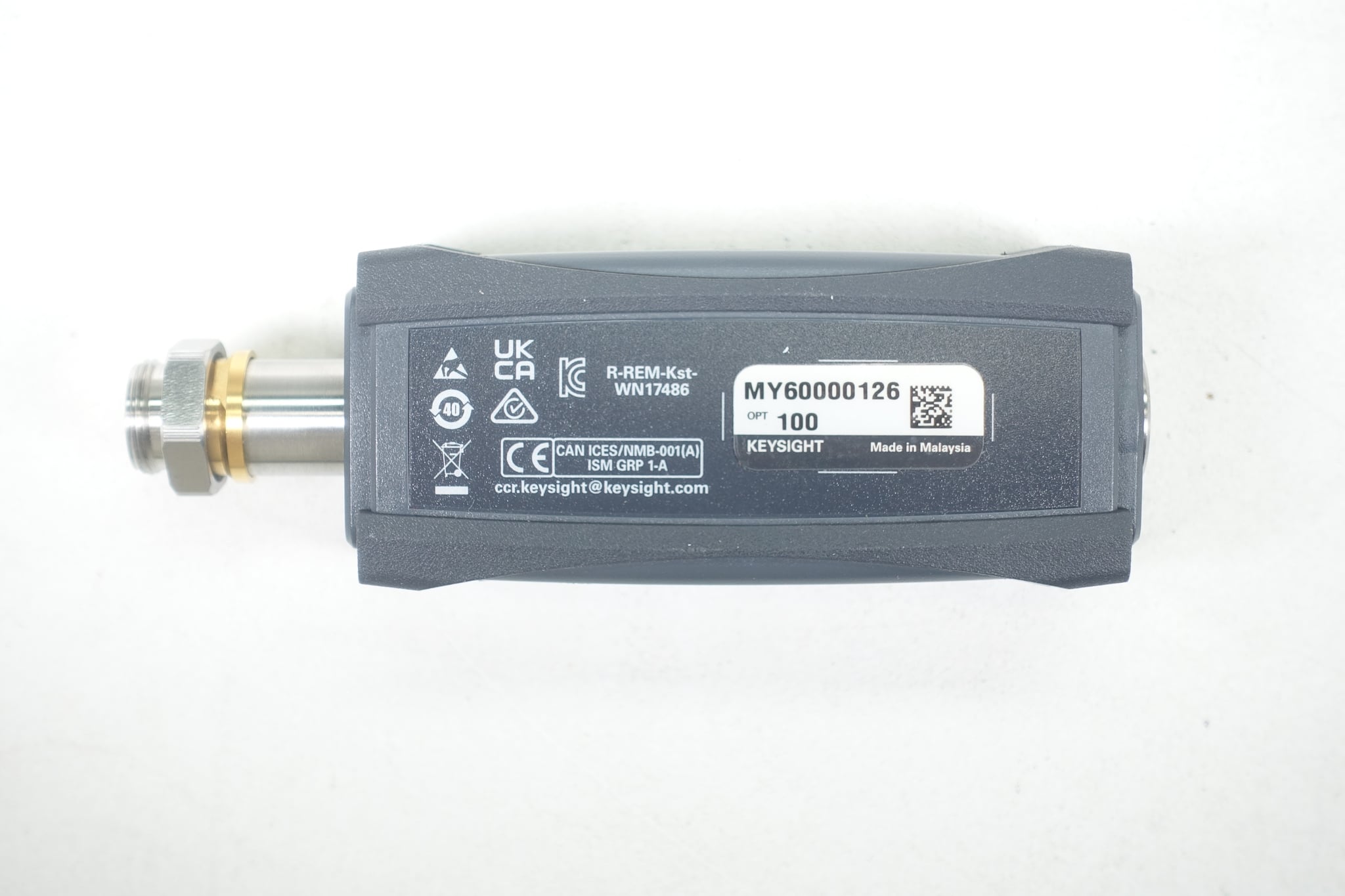 USB Wide Dynamic Range Average & Peak Power Sensor / 10MHz to 50GHz Keysight Used U2065XA - Actual Instrument - Image 4