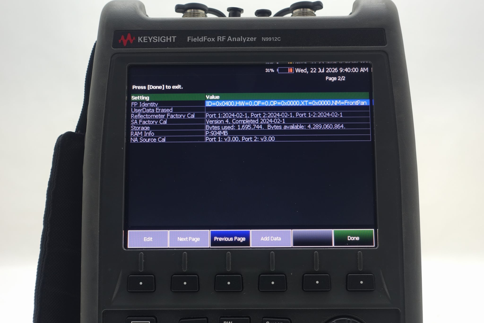 スペクトラムアナライザ - Used Keysight Equipment