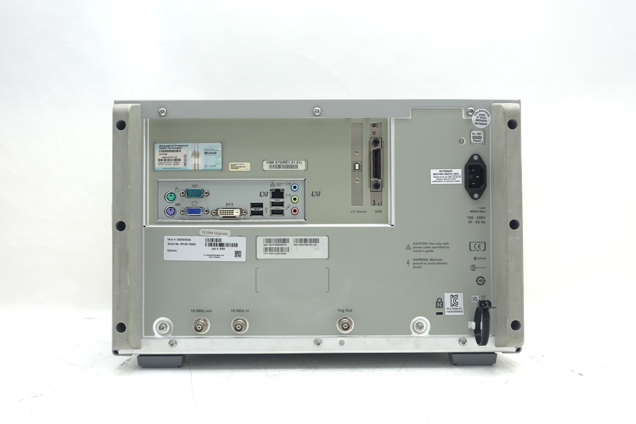 Keysight Used DSA90404A - Actual Instrument - Image 4