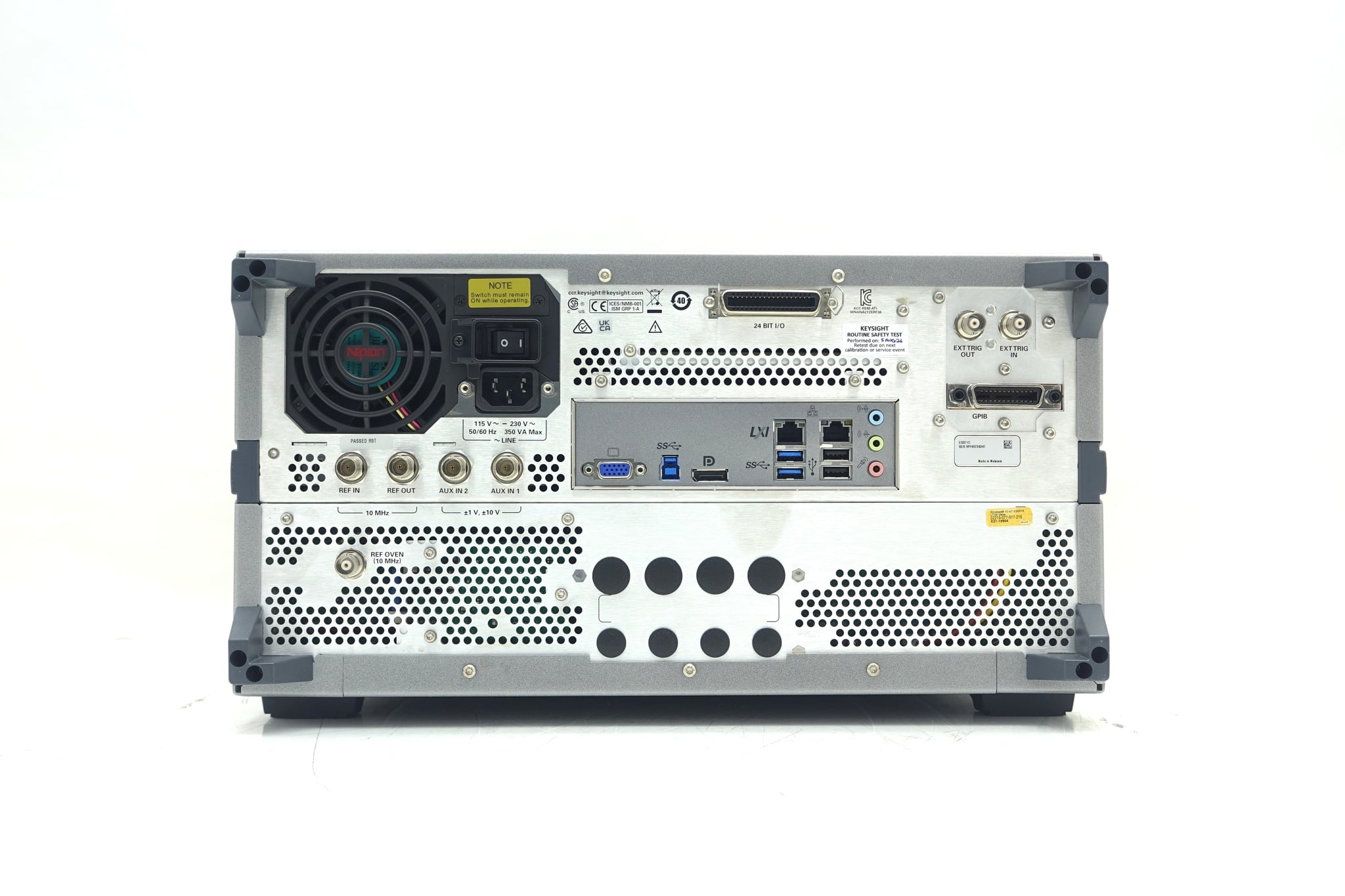 4-port Test Set / 9 kHz to 8.5 GHz / Without Bias Tees Keysight Used E5071C-480 - Actual Instrument - Image 4