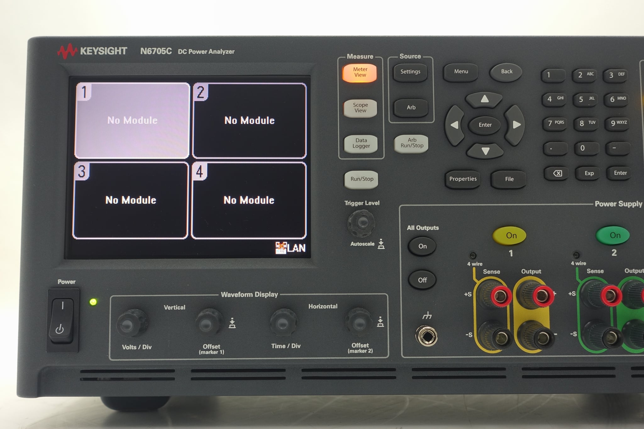 DC Power Analyzer Mainframe / Modular / 600W / 4 Slots Keysight Used N6705C - Actual Instrument - Image 7
