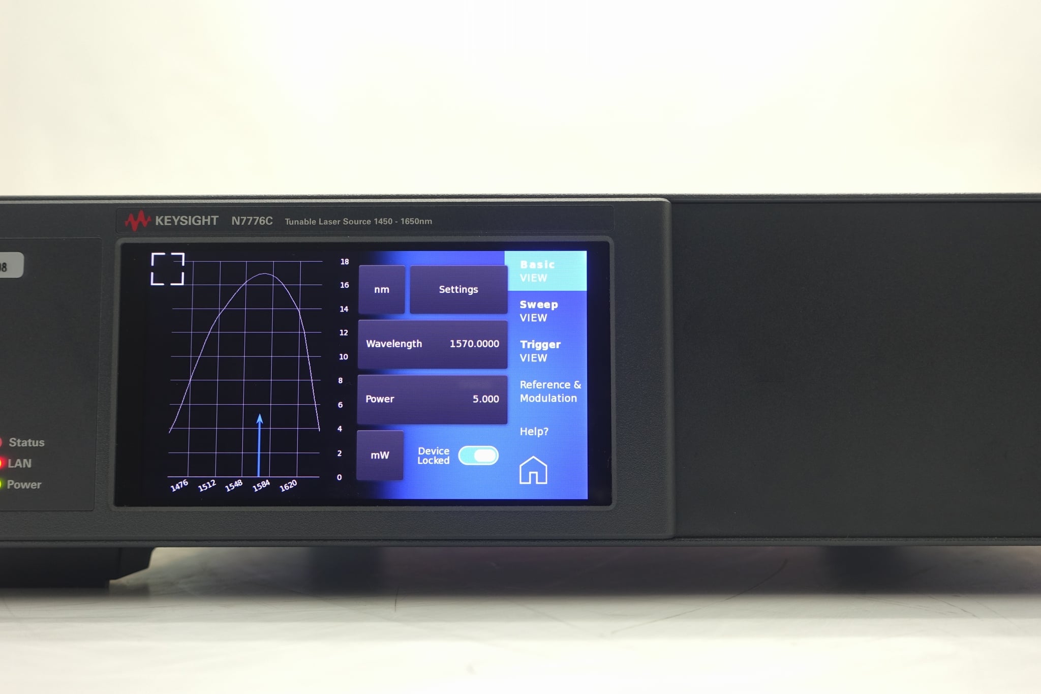 Tunable Laser Source / High Power and Lowest SSE / Top Line Keysight Used N7776C - Actual Instrument - Image 7