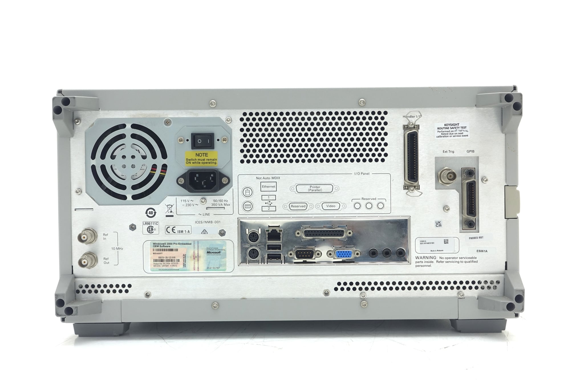 al.nao様　確認用 ネットワークアナライザ - Used Keysight Equipment